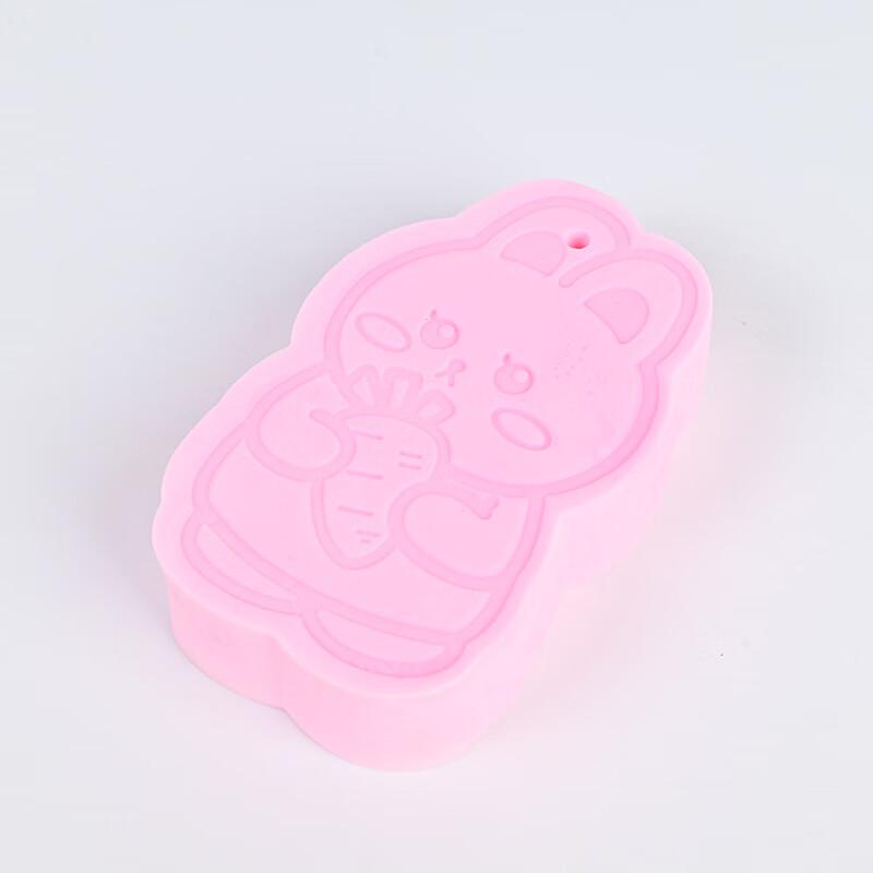 Ally Little Rabbit Print Bath Sponge