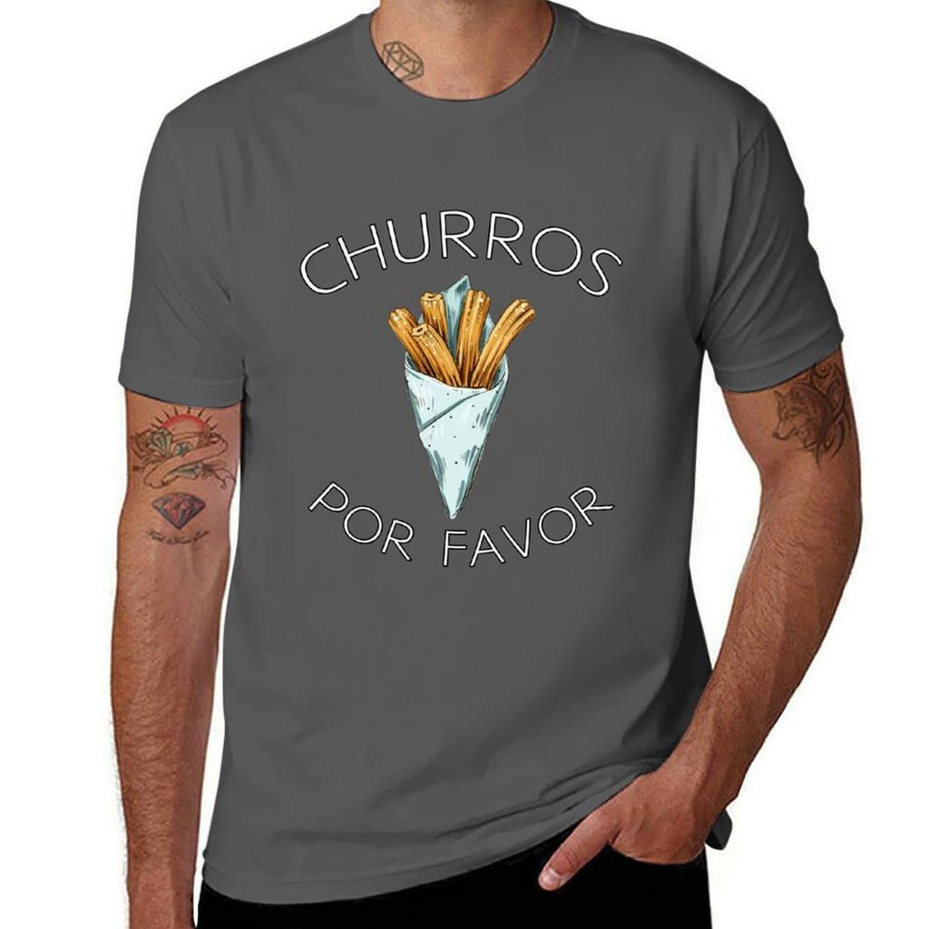 Churros Por Favor TShirt Comfortable Daily Wear Tee