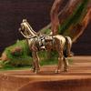 Statue di Cavalli in Metallo Energia Positiva Buona Fortuna Pezzo da Esposizione Figurini da Collezione Sculture di Animali per Arredamento Casa Ufficio