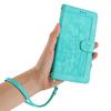 For iPhone 17 Pro Case Tulip Leather Phone Cover with 5 Card Slots Wallet