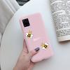 For Coque Vivo V20 Matte Silicon Case Cartoon Animals Cute Cat Pets Cactus Phone Back Cover For Vivo V20 V2025 V 20 VivoV20 Case