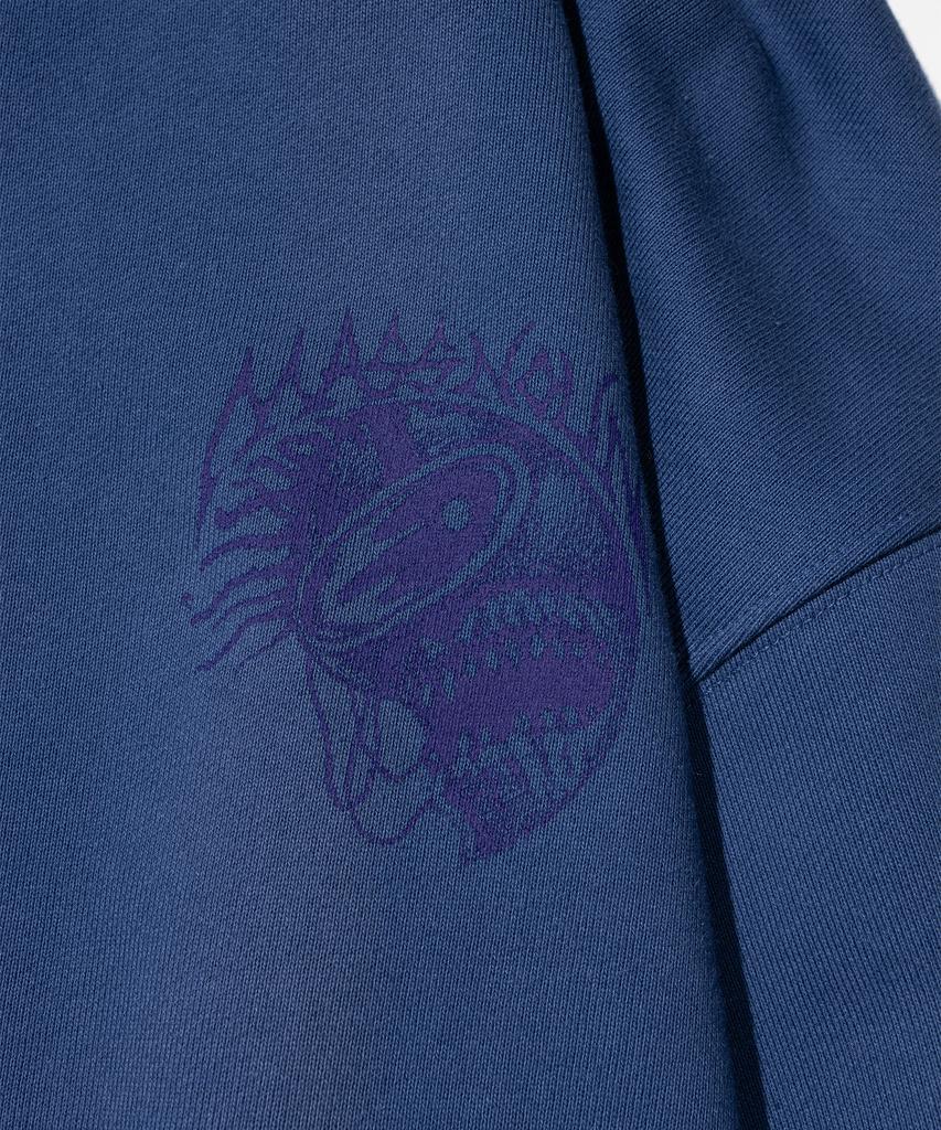 Lower Overfit Heavy Hoodie T-Shirt Mfthd004-Db