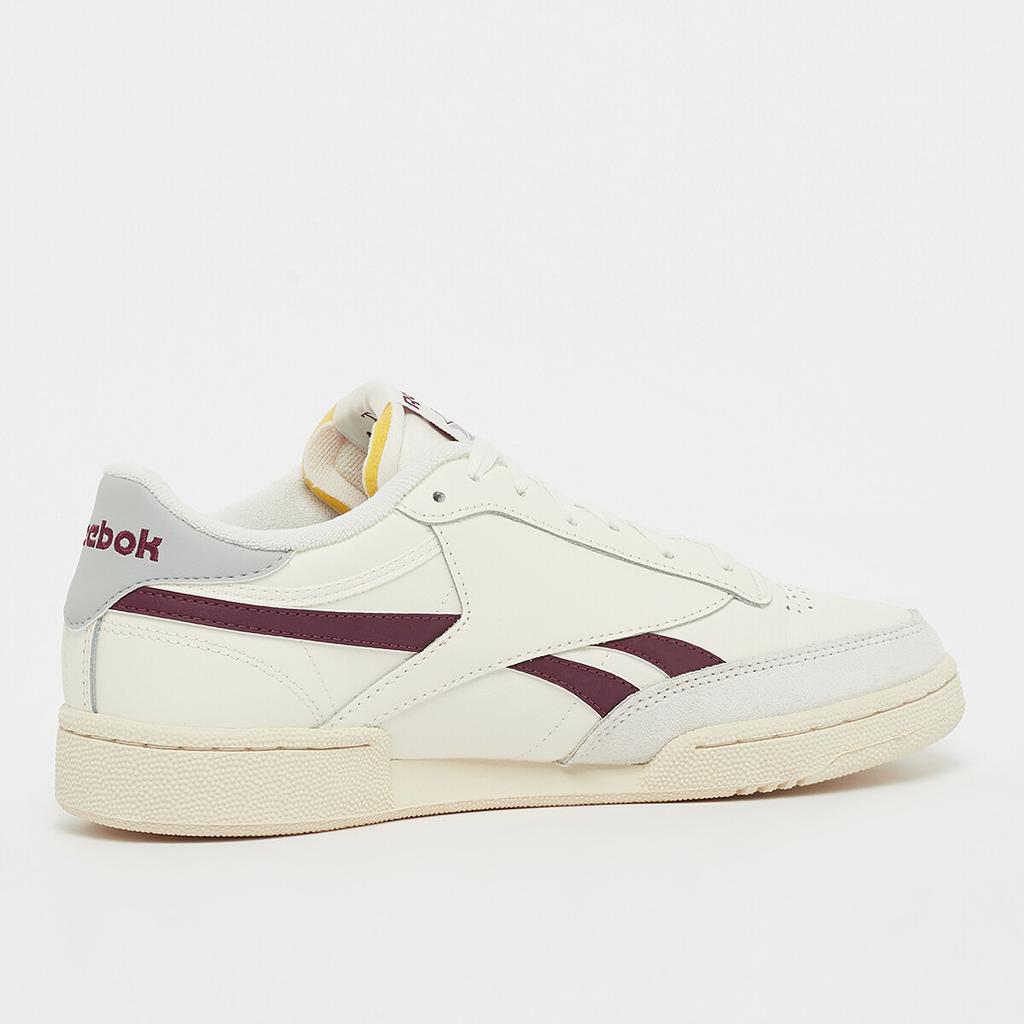 Кроссовки Reebok Club C Revenge chalk/classic maroon f23/pure grey