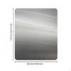 Pet Cooling Pad Rounded Corners Stainless Steel Plate Smooth Surface