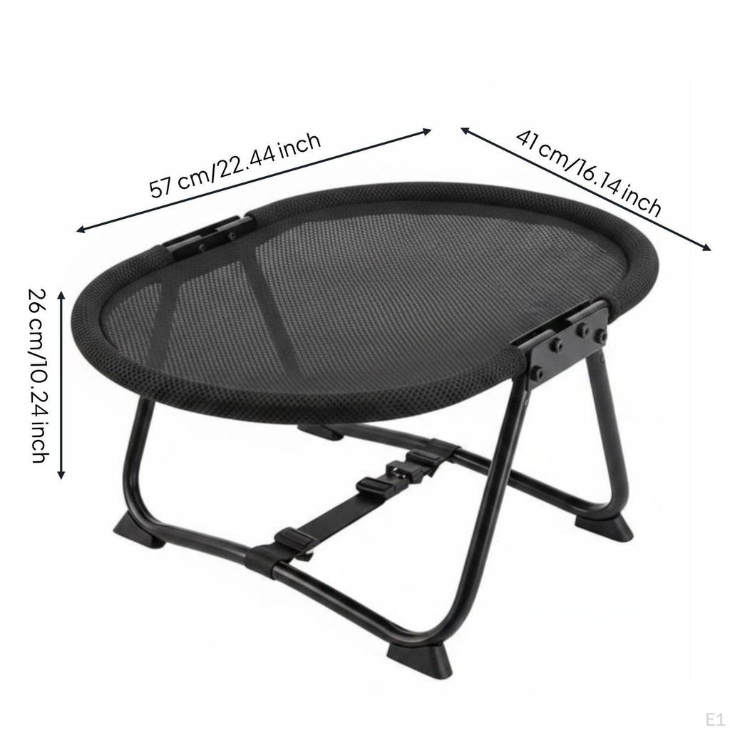 Mesh Cat Bed Cooling Pet Cot Easy to Clean Raised for Small Dogs