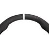 Black Suede No-slip Car Steering Wheel Cover For Abarth 500 500C 595 595C Fiat 500 500C GQ/S/S Linea 2009-2016