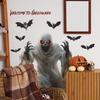Halloween Ghost Bat Bedroom Living Room Home Atmosphere Decoration Wall Stickers