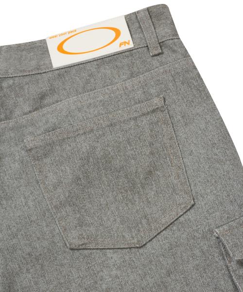 FERNOV Graywashed Cargo Pants
