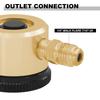 Copper Nitrogen Purge Regulator Suitable For Durability With Easy Installation And Leak Prevention For Lab Applications