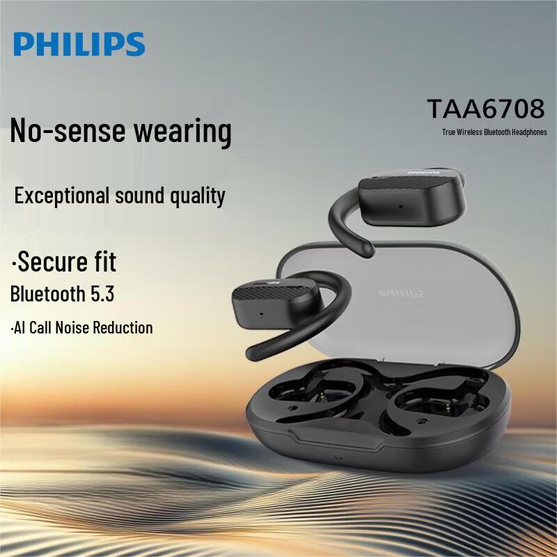 

Philips TAA6708 Open-Ear True Wireless Sports Headphones
