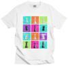 Retro Chessmen Chess T-shirt Men Cotton Chess T Shirt Chessboard Game Tee Tops King 60s Board Game Horse Fan Player Tshirt