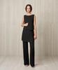 RE RHEE Sleeveless Layered Vest