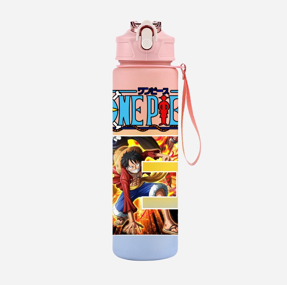 Anime A-Z English Letter Printed Character Colorful Water Cup Demon Hunters Large Capacity Outdoor Drinking Bottle Boy Girl Gift