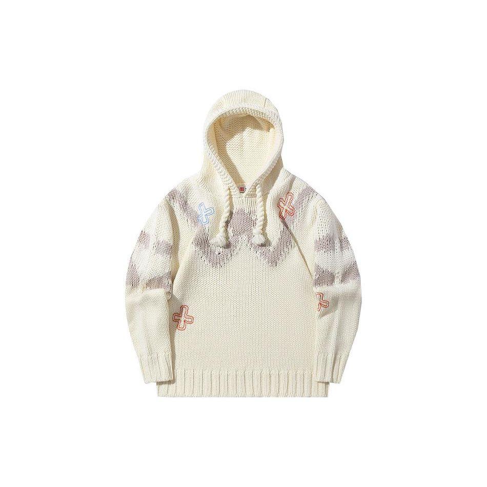 Li-Ning China Li-Ning Unisex Hooded Knit Sweater Off-White AMBT130-3 M