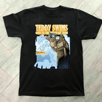Teddy Swims Poster Tour Uk Cotton T Shirt All Size Ge064