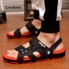 Cresfimix Sandalias Male Fashion Comfortable Slip on Beach Sandals Men Cool Spring Anti Skid Sandals Summer Sandal Shoes E3498