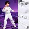 AOTYP Astronaut Costume Set with Perfect for School and Cultural White 140 Kids' 3-Piece Gloves, Birthdays, Christmas, Halloween, Parties, Festivals,