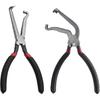 2 Pcs Electrical Disconnect Pliers 37960 37980 Automotive Electrical Connector Disconnect Pliers,Fuel Line Petrol Clip Pipe Pliers for Push Tab Style