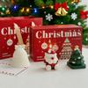3pcs Aromatherapy Candle Christmas Gift Box Set Handmade Atmosphere Candle Ornament Souvenir