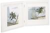 HAKUBA Square Photo 2L 2 Made of Lightweight and Unbreakable PET Can Be Used Vertically or Horizontally Frame, Wooden, Size, Sides, White, 2L, Wooden,