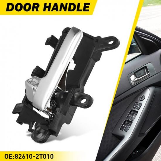Inner Door Interior Handle Chrome Front LH Driver For 2011 to 2013 Kia Optima