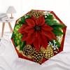 1pc Christmas Decorations Automatic Umbrella 8-Bone Design Compact Gear for Outdoor Travel, Perfect Holiday Gift  Y250827017