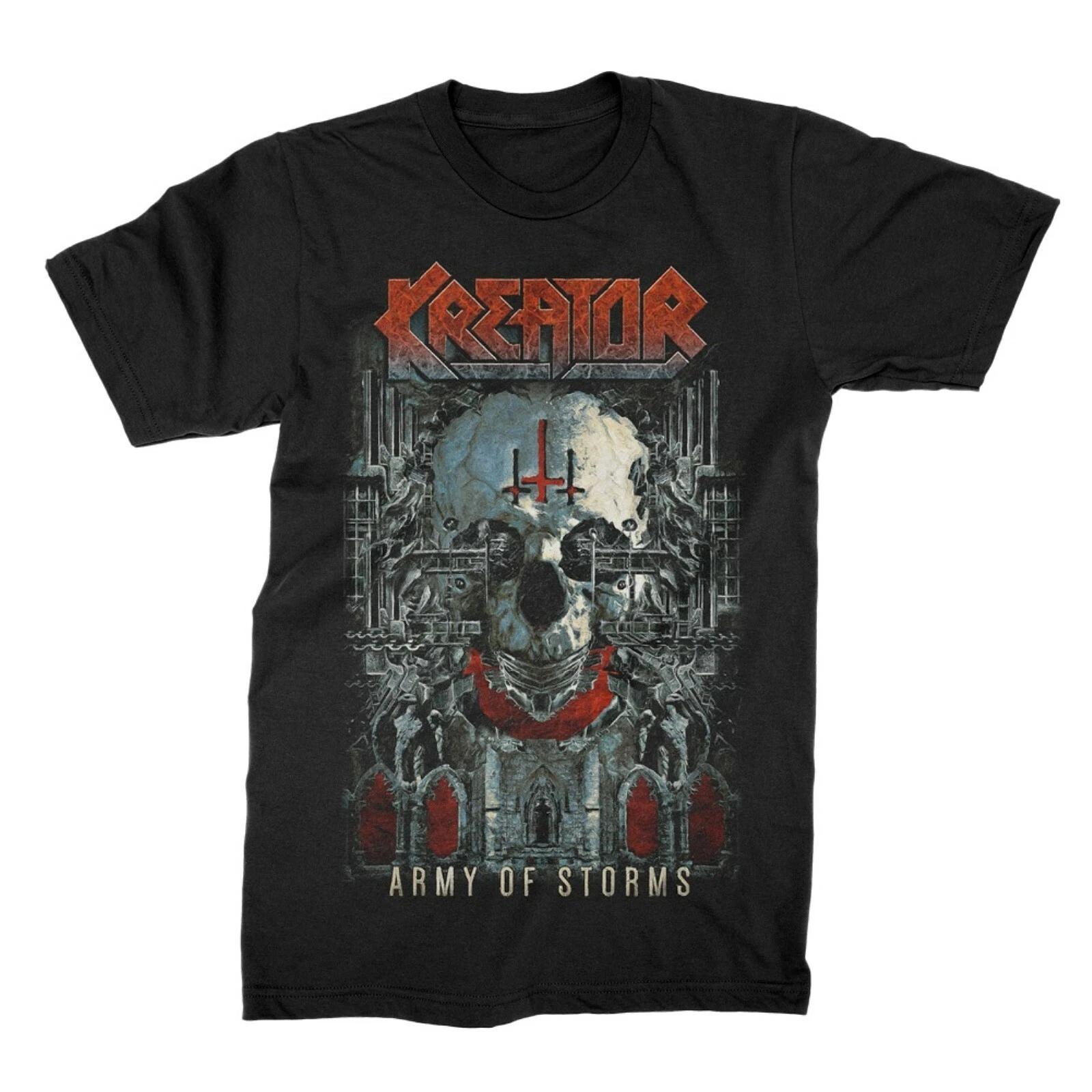 KREATOR cd lgo ARMY OF STORMS Official SHIRT XL New gods of violence XL