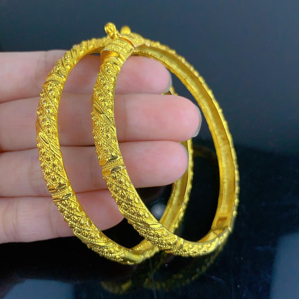 2026 Luxury Ladies Open Bracelet Dubai Bride Indian Light Luxury Women's Wedding Bracelet