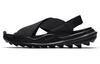 Sandale Negre cu Curele Practice Ninja pentru Femei AO2722-001