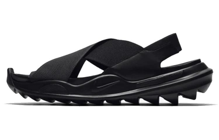 Nike Praktisk Ninja Straps Black Sandals Women s AO2722-001 35.5