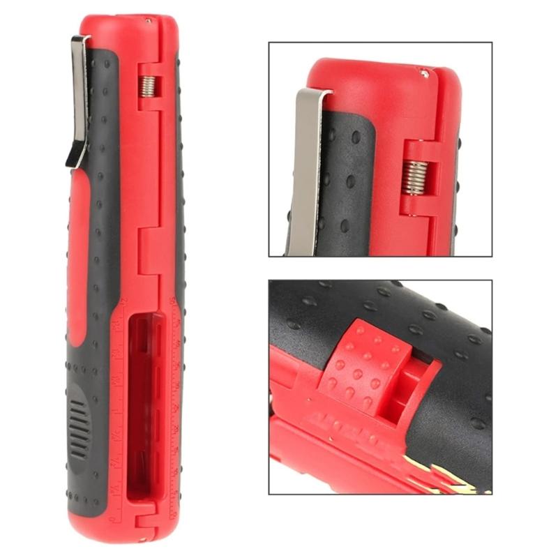 Multifunctional Coaxial Cable Wire Pen Electrical Wire Stripper Handheld Pliers RG59 RG6 Coaxial Cable Tool