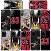 For Samsung Galaxy S24 S23 iPhone 16 15 14 Xiaomi Redmi Note 13 12 11 10 8 Plus 9 Pro Max X XR Phone Case Basketball Star No23 No 23 OPPO Huawei Cover
