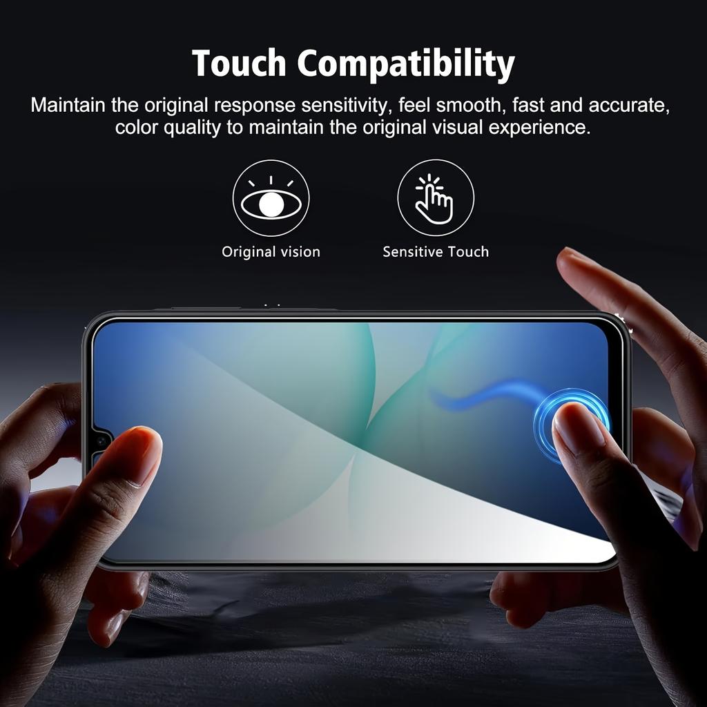 3pcs Anti-Spy Screen Protector For Samsung Galaxy A17 5G Privacy Tempered Glass Film
