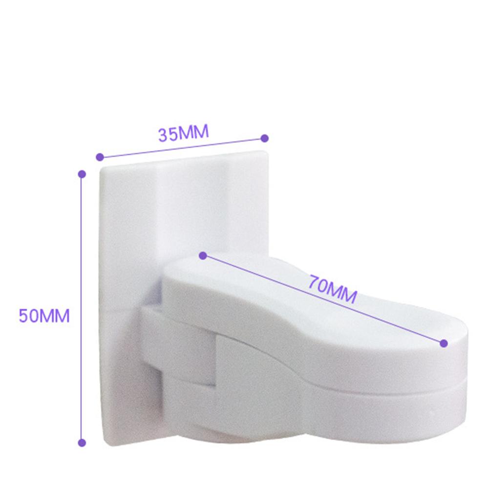 10-1pcs Child Safe Door Security Latch 180° Rotating Cabinet Lock Self Adhesive Window Door Handle Lock for Window Door Cabinet