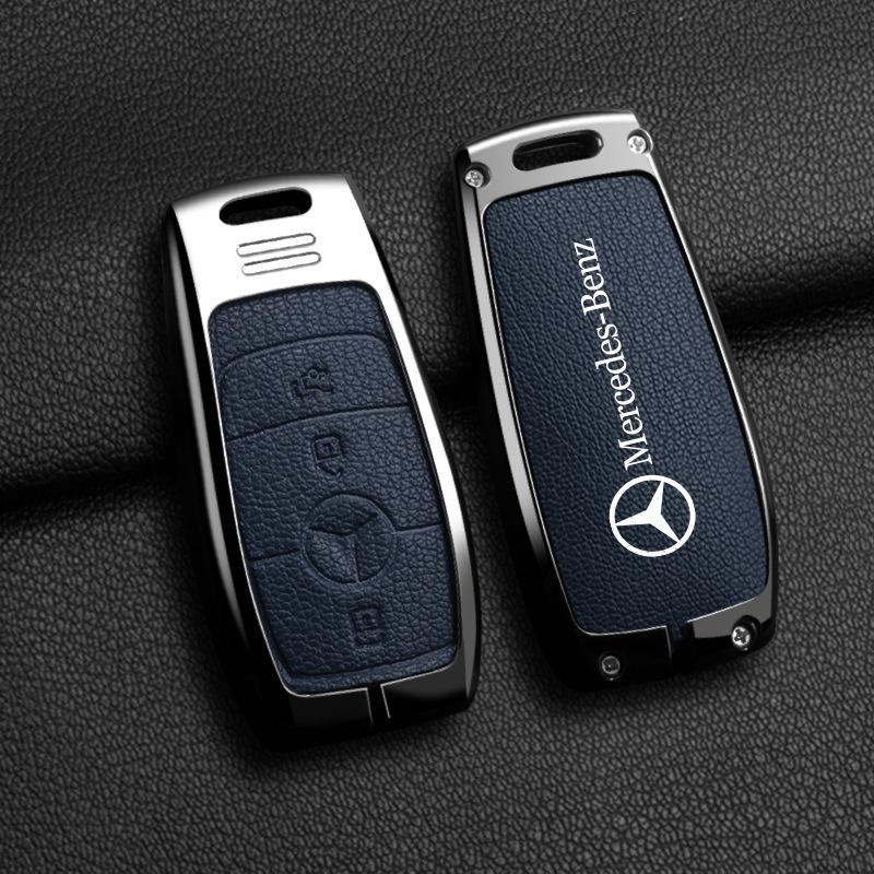 Compatible Key Case for Mercedes E300L, C260L, A200L, C200L, GLC300L, GLB220, GLA200.
