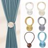 Magnetic Curtain Tieback Clip Buckles Rope Strap Curtain Holdback Bandage  Home Decor
