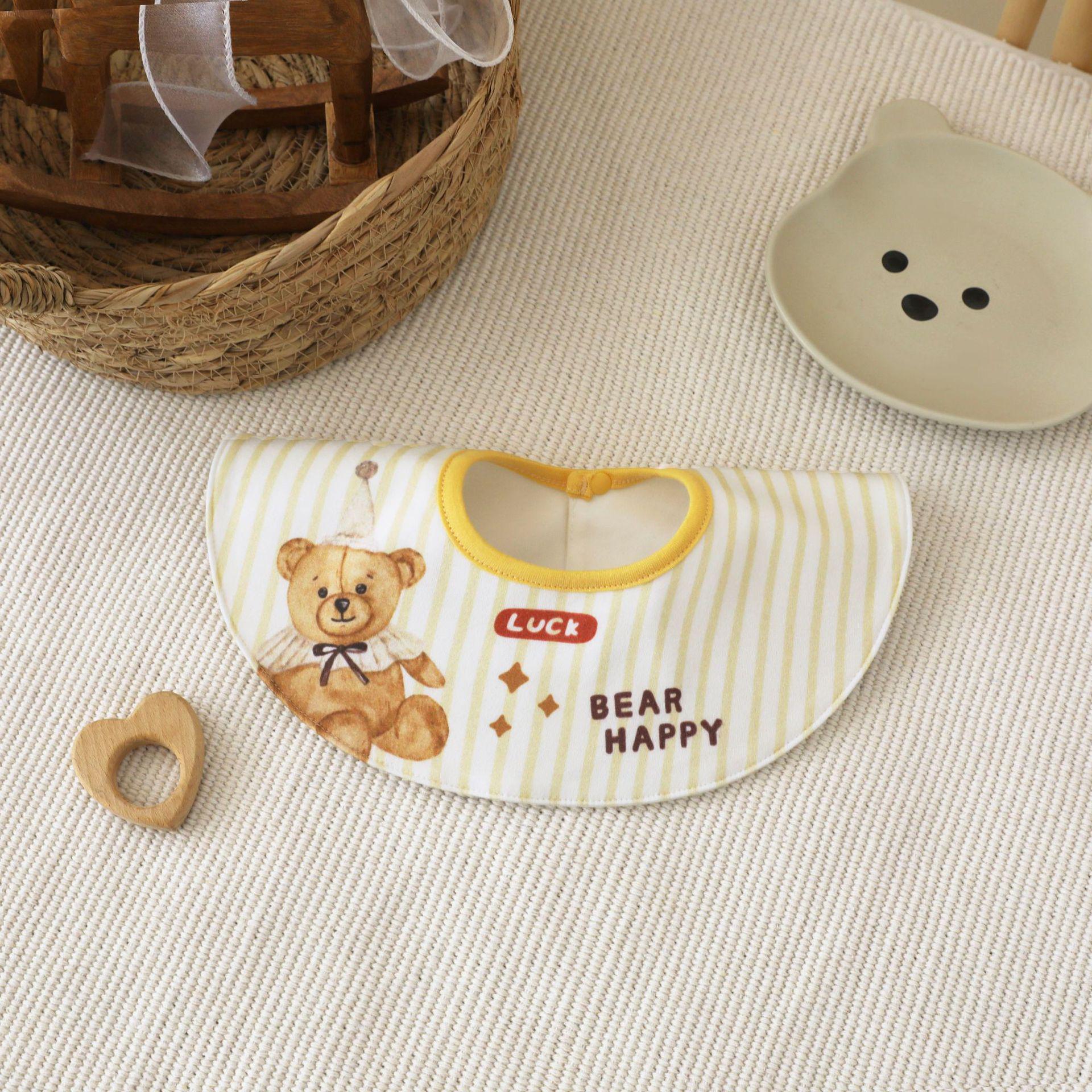 Korean Style Newborn Waterproof Cotton Bib