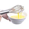8/10/12inches Stainless Steel Balloon Wire Whisk Egg Beater Mixer Baking Utensil