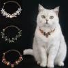 Sweet Pet  Necklace Princess Style Cat Crystal Choker Cat Rhinestone Collar  Photograph