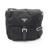 Used VELA SPORT Shoulder Bag BT8994 Nylon Leather Black Used Women