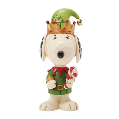 JIM SHORE Snoopy Christmas Elf Mini 6017239 <Christmas>
