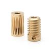 1:15 High-Precision Transmission Mechanism Worm Gears 0.4 Modulus for Precision Engineering And Manufacturing