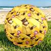 Pallone da Calcio Masha e Orso Stampa Taglia 5, Pallone da Calcio in PU Resistente all'Usura per Partite, Allenamenti e Pratica Quotidiana, Regalo di Compleanno per Appassionati di Calcio