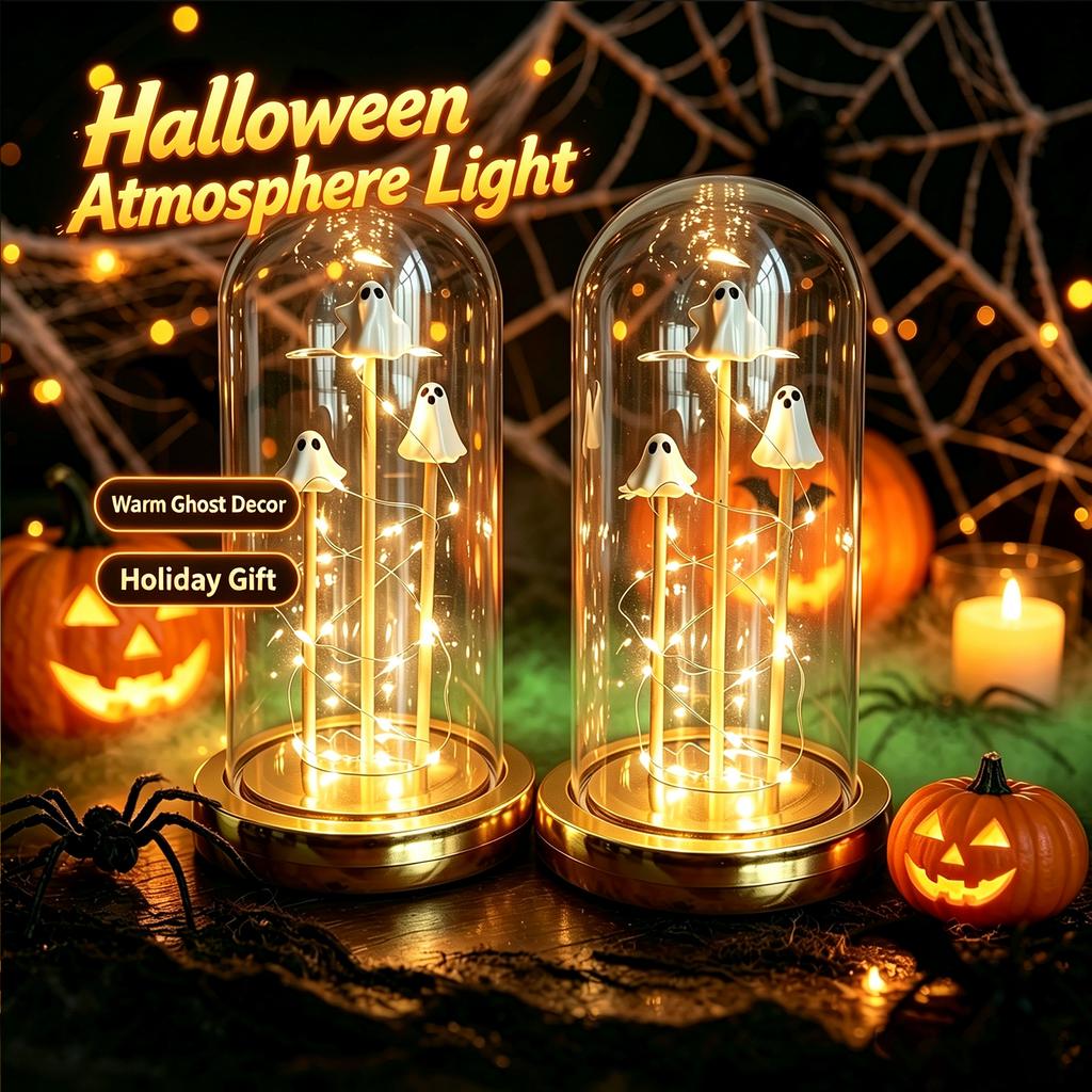 Halloween Figurine Decoration - Night Light for Party and House Decor
