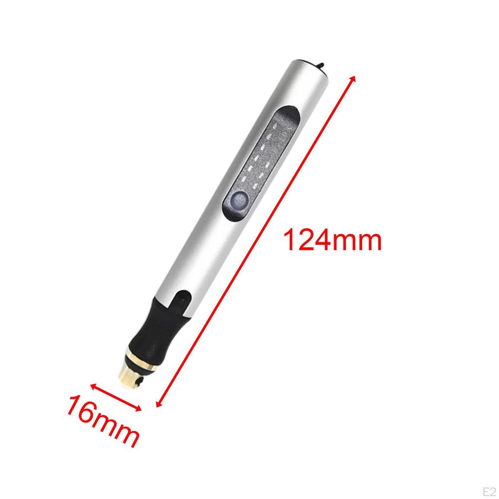 Engraving Pen Set, Engraver Pen, 4Pcs Stencils, Carving Tool, Electric Tool Kit Cordless