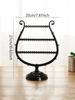 1pc-Wine Glass Earring Display Rack Earring Jewelry Display Rack Jewelry Rack Bathroom Accessories Shelf Storage Rack
