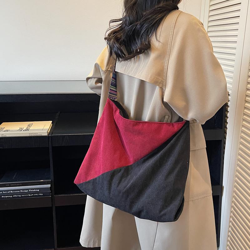 Large Capacity Shoulder Bag Women's Commuter Tote Bag Crossbody Bag