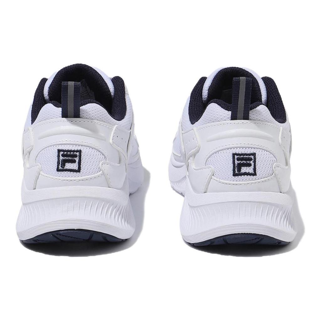 FILA Field Gauge Light Low top Casual Shoes Unisex White Black Korean Style 1RM02356F_896