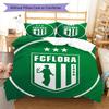 FC Flora Tallinn Bedding Quilt Set Quilt Cover Pillowcase Home Decoration Birthday Gift (1 * duvet cover + 2 * pillowcase, without core)
