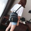 Stylish Women's Urban Chic Nylon Backpack Black Waterproof Lightweight Design